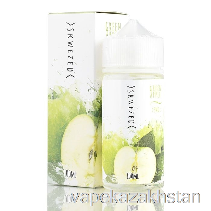 Vape Smoke Green Apple - SKWEZED E-Liquid - 100mL 3mg